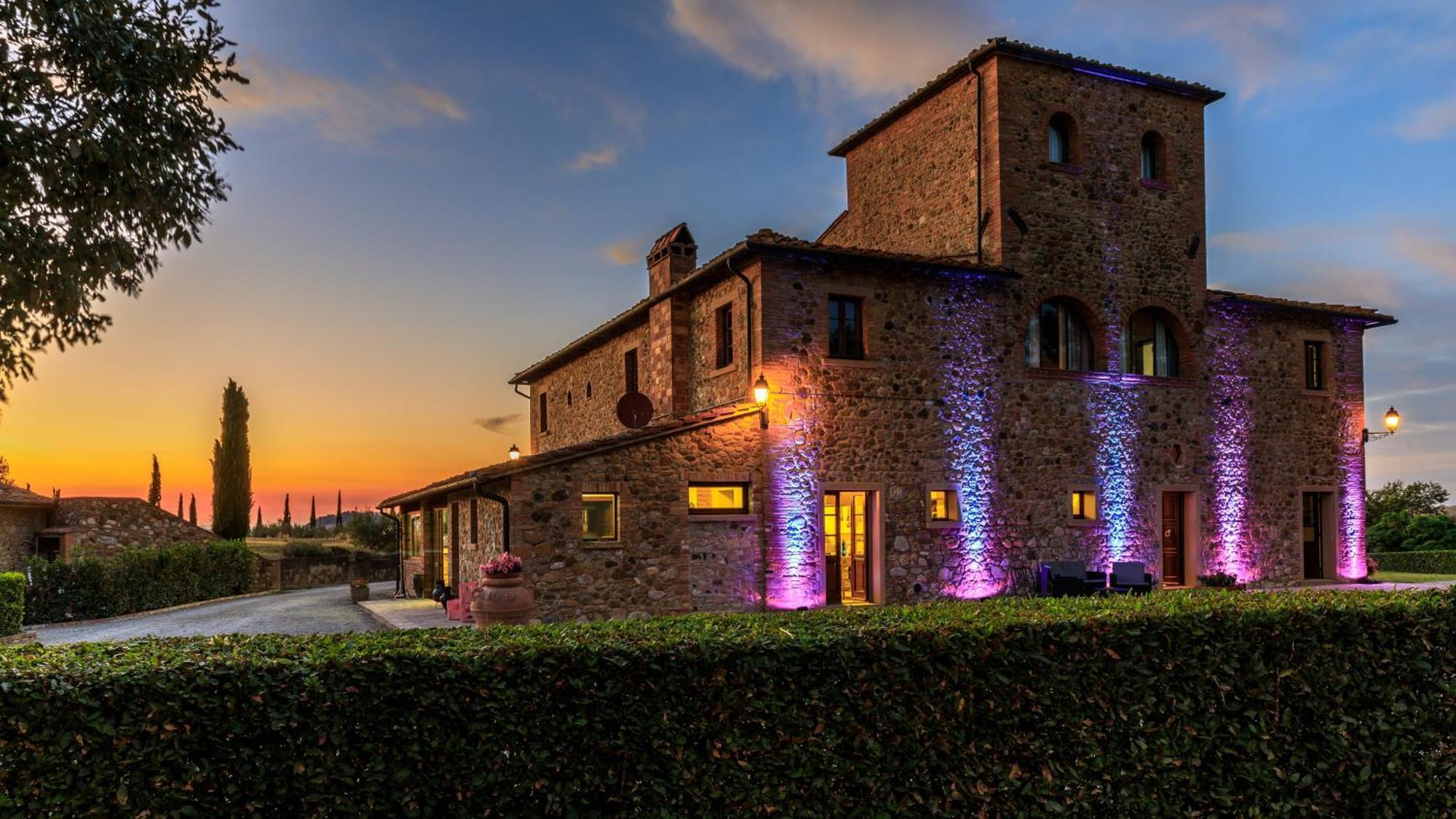 La Mandriola Villa Лаятико Екстериор снимка